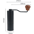 Miniatyrbilde 4 av 4: Håndkvern for kaffe, mini, rustfritt stål