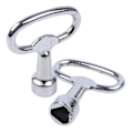Pikkukuva 2 / 5: 8 mm:n metalliset kolmionmuotoiset avaimet - 4 kpl