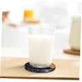 Miniatyrbillede 6 af 8: Rustikt og elegant sæt med marmor coasters med trædetaljer til skrivebord og boligindretning