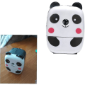 Miniatyrbilde 4 av 5: Tegneserie Blyantspisser Panda Formet Blyantspisser Manuell Blyantspisser Skolemateriell For Skole Ferie Gft (Svart Og Hvit) (1stk)