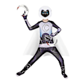 Miniatyrbillede 2 af 4: Bodysuit til Børn Jumpsuit Outfit Fancy Up Suit Performance Kostume 6-7 Years
