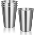 Miniatyrbillede 1 af 5: 4 stk. Premium 304 Rustfrit Stål Kopper, Stabelbare Drikkekopper, Ubrækkelige Metal Kande-yuhao
