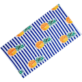 Miniatyrbilde 1 av 8: 1 stk. Mikrofiber Strandhåndkle for Voksen Badehåndkle Ananas Trykk Absorberende Hurtigtørkende Solbeskyttelse