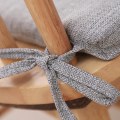Miniatyrbilde 4 av 5: Metallisk pute med stropp, sklisikker silikonbunn