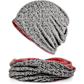 Miniatyrbilde 3 av 5: Hatt for menn og kvinner i bomull, avslappet beanie, myk og lett løpehatt, kort hatt for voksne, kjemisk hatt, avslappet hatt Red