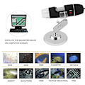 Miniatyrbillede 2 af 5: 50-500x 2MP USB LED Lys Digital Mikroskop Kamera