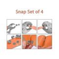 Miniatyrbillede 3 af 5: Justerbare Tang til Trykknapper Snap Fastener Kit, Snap Fastener Værktøjssæt med Trykknap Sæt Fo-yuhao