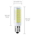 Miniatyrbillede 4 af 5: 6 stk. LED Pære G9 E14 10W AC220V Spotlight 100W