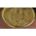 Miniatyrbillede 5 af 5: Elegant Lotus Frugtbakke i Guld Legering Dekorativ 7 tommer
