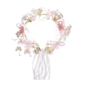 Miniatyrbilde 1 av 4: Brudetiara Justerbar Blomster Hodebånd Hårkrans Garland Hodebånd Bånd For Bryllup Fest Festlig