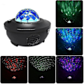 Miniatyrbillede 3 af 5: Farverig Stjernehimmel Galaxy Projektorlampe EU Plug White
