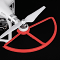 Miniatyrbild 3 av 5: Avtagbara Propeller Skydd Bumper Phantom 3 Röd