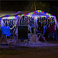 Miniatyrbillede 5 af 5: LED Isoplys Lys 3m 256 LED Fej Solar Dragegardiner Lys