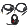 Miniatyrbillede 3 af 4: Udskiftningslydkabel til Sennheiser - Game Zero PC 373D GSP350 Double plug version