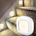 Miniatyrbillede 4 af 5: Bevægelsessensor Loftlampe Med 30 Led Trådløs Bevægelsesbelysningsarmatur Med 120 Strålevinkel Aktiveret Led Loftlampe Til Gang Køkken Soveværelse, B