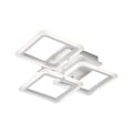 Miniatyrbillede 5 af 5: 3-armet LED-loftlampe til soveværelse, vægmonteret, malet