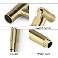 Miniatyrbild 4 av 5: Kryc-spraymunstycke WC Enstycke I Rostfritt Stål, Bidet Spray Kit, WC Spray Munstycke Kran (guld)