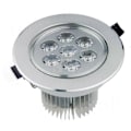 Miniatyrbilde 3 av 5: 1 stk 7W 7LEDs Enkle å installere nedfelt LED taklamper LED Downlights Varmt hvitt  85-265V H
