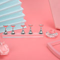 Miniatyrbillede 4 af 5: Neglekunst Display Øvelsesstativ Magnetisk Negle Fingernegl Tip Holder Manicure Sæt Værktøj (6)