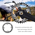 Miniatyrbild 2 av 5: Deckas Smalbredd Oval Kedjekrans för MTB