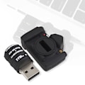 Miniatyrbillede 1 af 4: Sort Kamera 8GB USB Flash Pen Drive Hukommelseskort