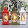 Miniatyrbild 3 av 4: Juldekoration 2023 Tomte Snögubbe Lykta Julgåvor