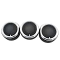 Miniatyrbillede 4 af 5: Airconditionering A/c Knappen Sort Erstatter Til Mazda 2 Ny Holdbar (sort) (3 stk)