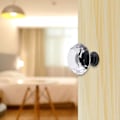 Miniatyrbild 3 av 5: 12-pack Knoppar till Lådor, Diamantformade, Konstgjorda Kristallglas, För Byrå, Kök