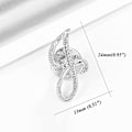 Miniatyrbillede 5 af 5: Initial Brev Brosche Nål Lille Lapel Nål Tie Tack Navn Personlige Gaver Til Piger Kvinder Mænd Dreng Sølv