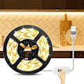 Miniatyrbild 2 av 5: LED-remsa Bakgrundsbelysning USB Rörelsesensor 5m DC5V Kök