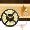 Miniatyrbillede 2 af 5: LED-Strips Baggrundsbelysning USB Bevægelsessensor 5m DC5V Køkken
