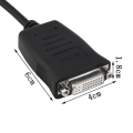 Miniatyrbild 4 av 5: Mini DP till DVI Aktiv Adapter för Videoutrustning