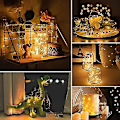 Miniatyrbillede 5 af 5: 3 Pak Fairy Lights Timer Batteri Kobbertråd 30 LED Julelys