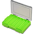 Miniatyrbilde 3 av 5: To-sidig Fiske-Lure Oppbevaringsboks Fiskeutstyr Beholder Organizer (grønn) (1 stk)