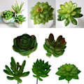 Miniatyrbild 1 av 5: Konstgjorda Mini Plast Miniatyrsucculenter Heminredning