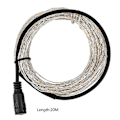 Miniatyrbild 4 av 4: 20m 200LED Silver Wire String Fairy Light Utomhus DC12V