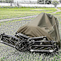 Miniatyrbild 2 av 4: Gräsklipparöverdrag Traktor Passar Däck Upp Till 54 tum