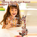 Miniatyrbild 2 av 4: Dansande Giraff, Giraff Leksak, Giraff Leksaker För Barn Som Upprepar Dina Ord, Dansande Giraff Plysch För Bebisar Prata Upprepa Heminredning Chi Ty-