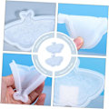 Miniatyrbillede 8 af 8: Fleksibel Silikone Sommerfugl Brikkeform 2 stk. Formede Brikkeforme til DIY Epoxy Projekter