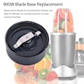 Miniatyrbild 2 av 4: Hållbar Rostfritt Stål Blender Juicer Mixer Platt Kvarn Blad Bas