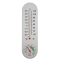 Miniatyrbillede 2 af 4: Analog Hustandstermometer Hygrometer Væghængt Tester