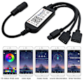 Miniatyrbillede 5 af 5: 10m LED-lysstribe med Bluetooth-appkontrol RGB SMD5050