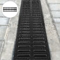 Miniatyrbild 4 av 4: Avloppsgaller för utomhus, avloppsgaller i plast, kanalgitter, avloppsgaller