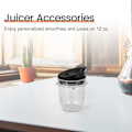 Miniatyrbilde 4 av 5: Saftpresser Tilbehør Kopplokk For Ninja Saftpresser For Nutri Ninja 12oz Kopp 12 Ounce Blenderkrukke 2 Pakk Av