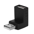 Miniatyrbillede 3 af 5: USB 2.0 Han til Hun 90 Graders Vinklet Adapter Stik