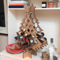 Miniatyrbilde 2 av 5: Juletrær Adventkalender Vinreol Tre Holdbar