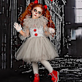 Miniatyrbillede 1 af 5: Piges Tulle Sæt Fancy Up Performance Kostume 7-8 Years