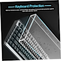 Miniatyrbild 3 av 8: Tangentbordsskydd Anti-katt Robust Akryl Laptop Tangentbordsskydd Exakt Passform för 68-tangenters