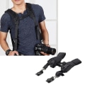 Miniatyrbilde 1 av 5: Dobbelt dobbelt skulder- og nakkestropp for DSLR-kamera