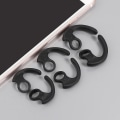 Miniatyrbilde 2 av 5: 3 par/sett Myke Silikon Hodetelefoner Ørehekter In-ear Ørepropper For Sony Øretips S/M/L Gray